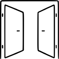 The doors are open