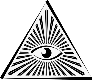The All-seeing eye is a symbol
