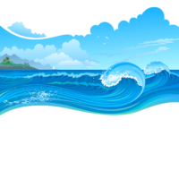 Cartoon Sea