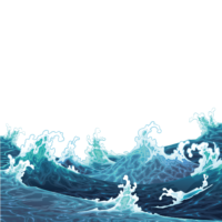 Background sea waves