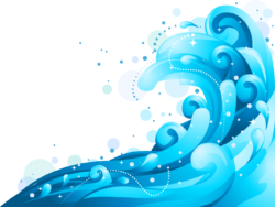 Sea wave vector