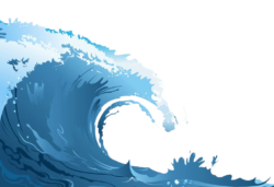 sea, wave, beach, ocean, sun, air, summer, nature, png