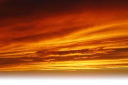Sunset sky