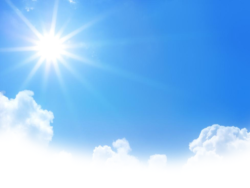 Sky, sun