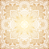 Oriental ornament, mandala