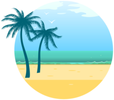 Beach Stickers