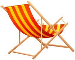 Folding chaise longue