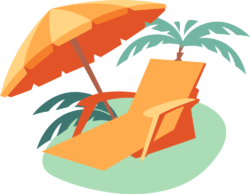 Beach vector