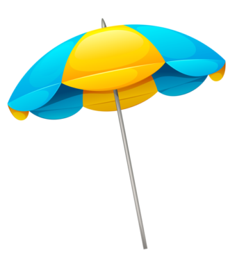 Beach umbrella for photoshop
