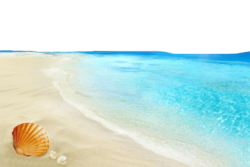 Sandy beach
