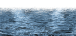 The water surface of the sea