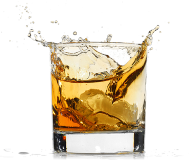 A glass of whiskey for photoshop