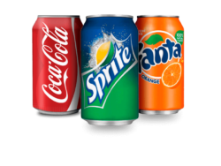Coca Cola, fanta, sprite