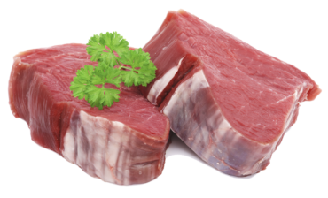Meat steak, beef
