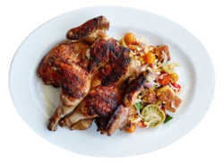 Grilled fried chicken