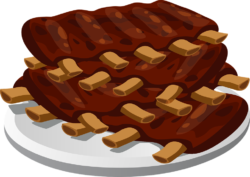 Grilled ribs