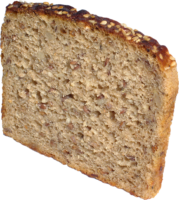 A piece of rye bread