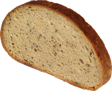 A piece of bread, food