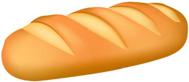 A loaf on a transparent background