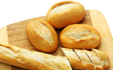 Baguette, bread, buns