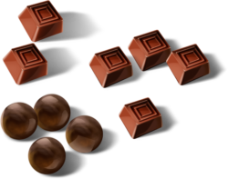 Chocolate candies