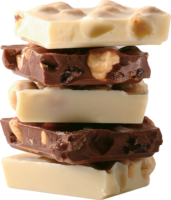 Chocolate white and brown