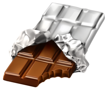 Chocolate wrapped