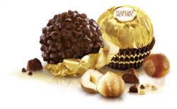 Ferrero rocher candies