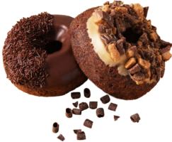 Chocolate donuts