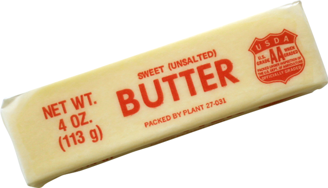 Download PNG Stick of unsalted butter - Free Transparent PNG