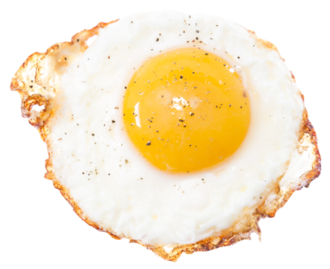Breakfast fried eggs