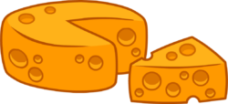 Cartoon cheese