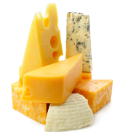 Different types of cheese
