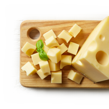 Diced cheese slicing