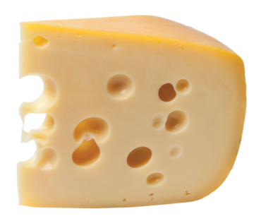 Maasdam cheese, a cheese product
