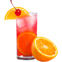 Orange cocktail