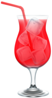 Cocktail with ice