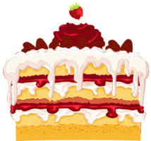 Strawberry cake
