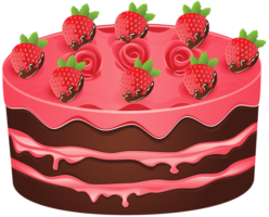 Strawberry cake