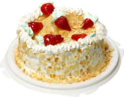 Cream cake, baking