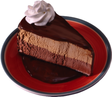 Chocolate cheesecake