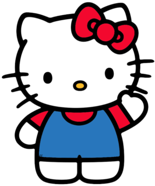 Hello kitty, stickers, png
