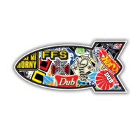 Bumper Bomb Sticker