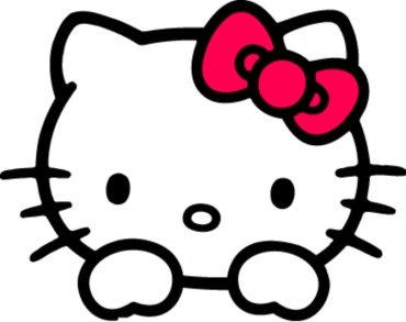 Hello Kitty’s muzzle