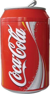 A can of Coca – Cola