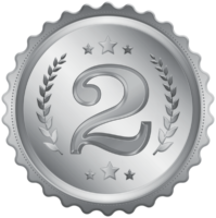 Award, 2nd place, ribbon