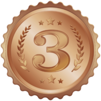 Award, 3rd place, ribbon