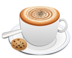 A cup of coffee