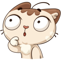 VK cat stickers
