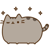 Pusheen the cat, stickers